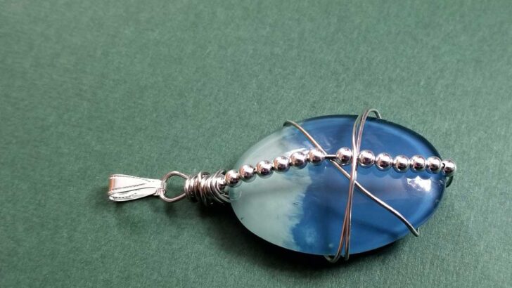 Wire Wrap Cabochon DIY Tutorial