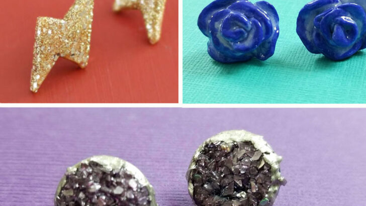 Earring Studs DIY – 14 Ideas