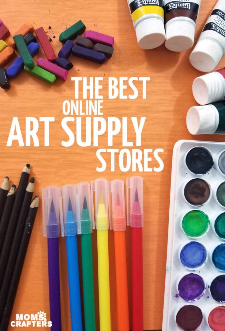 Best online art supply stores for Paints, Art Markers, and more!