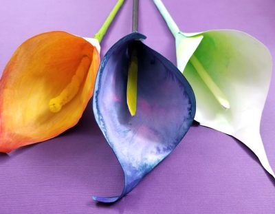 How to Make a Paper Calla Lily – Watercolor Paper Flowers