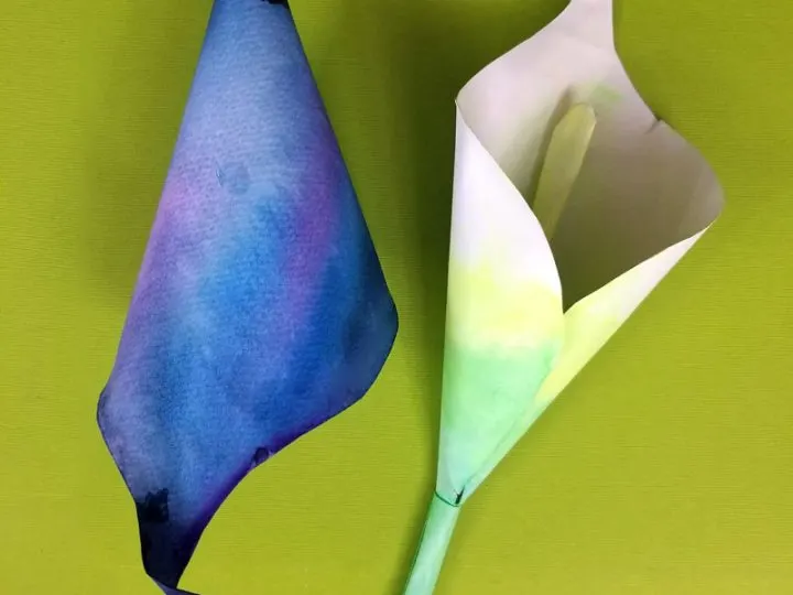 How to Make a Paper Calla Lily