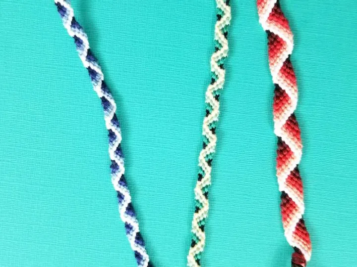 3D Ribbon Friendship Bracelet