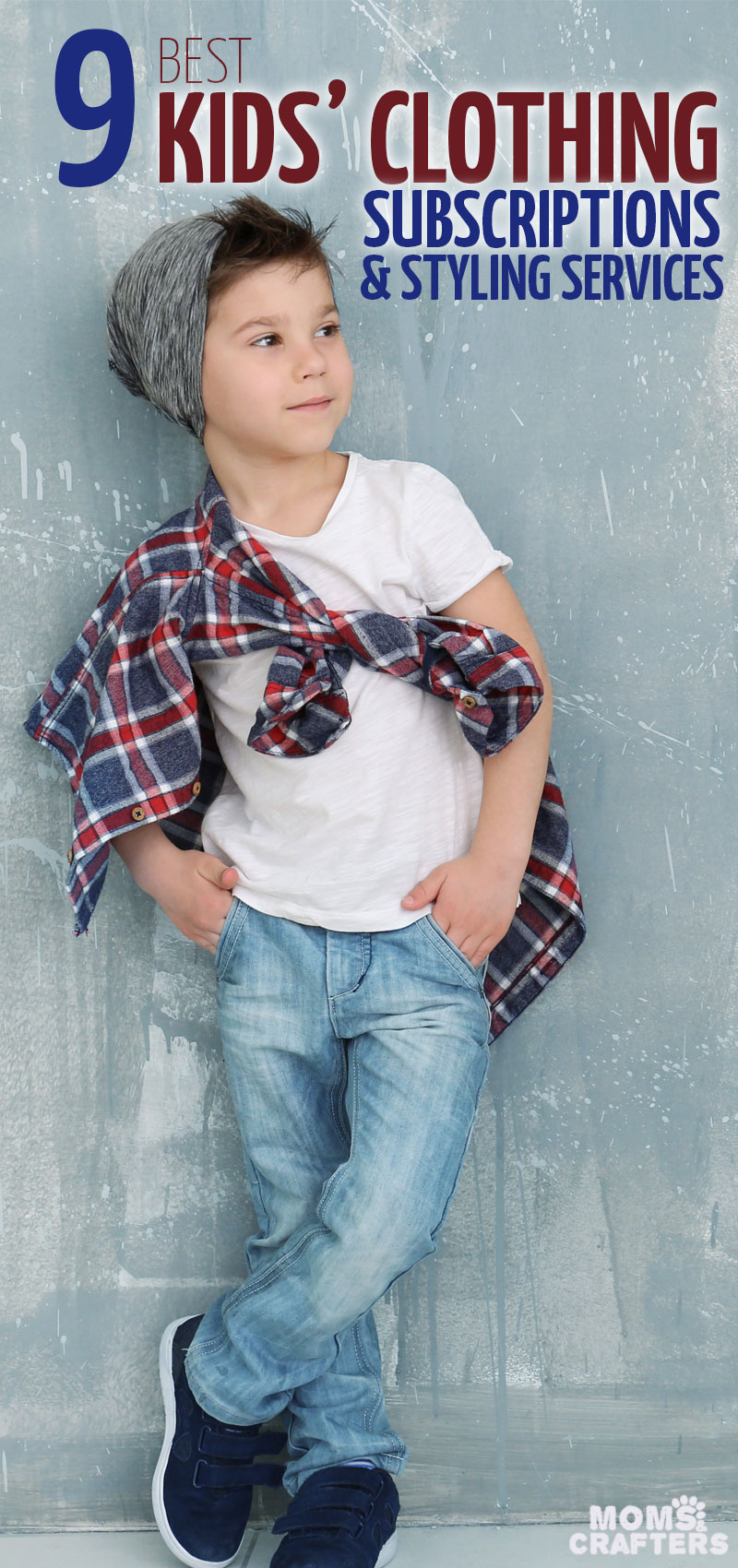 Click for 9 top mom-recommended kids monthly clothing box options! These kids subscription boxes for boys and girls as well as new babies make wonderful gifts and are great for buying kids clothes online.