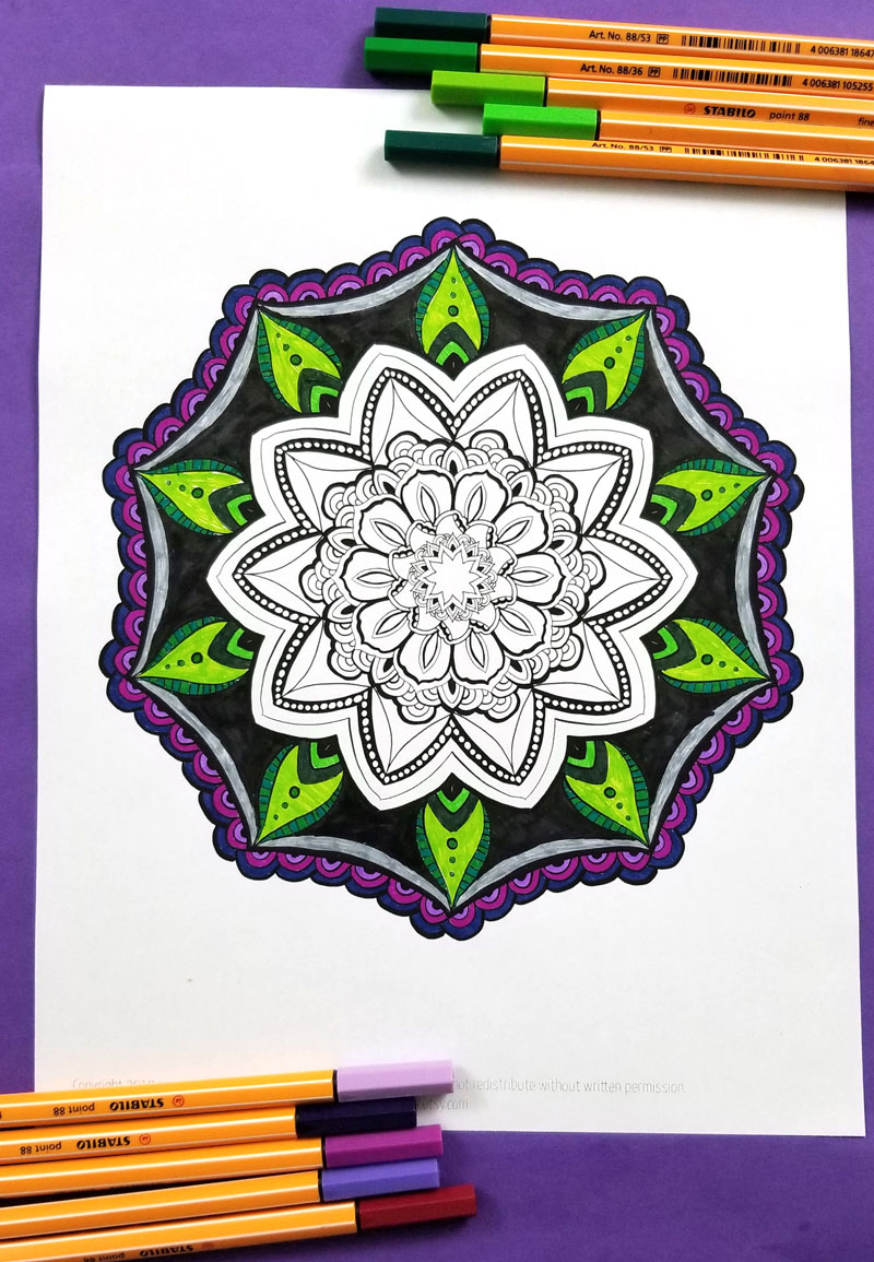 Mandala-de-descarga-em-pdf-2 - Mandalas - Coloring Pages for Adults