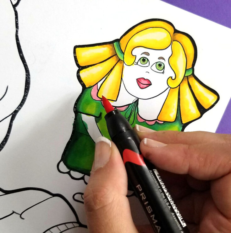 Goldilocks and the Three Bears Printable Puppets * Moms and Crafters