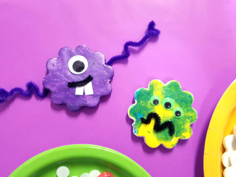 Monster Craft Invitation – Decorate Magnets!