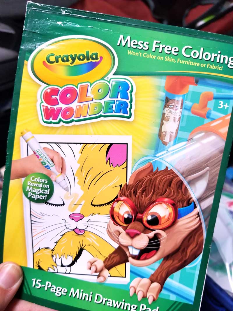 color wonder is an age old classic for toddler airplane activities for a reason!