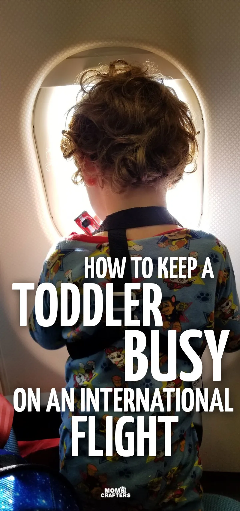 Travel with toddlers on a plane can be challenging but these toddler airplane activities will help!