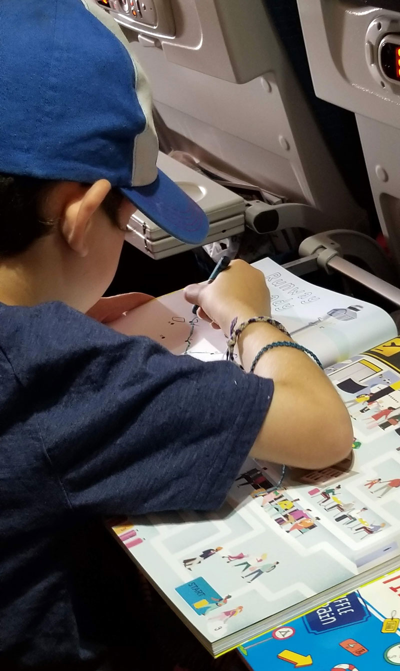 Airplane Activities for Kids for Travel and Long Haul Flights