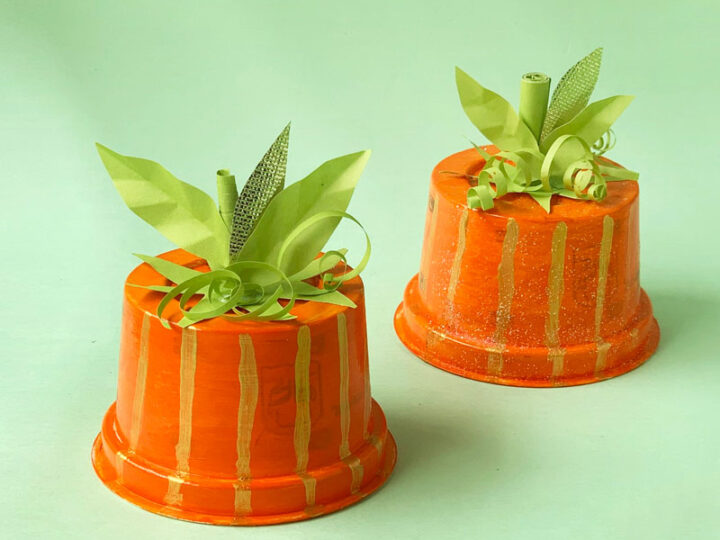 Pumpkin Cup Craft