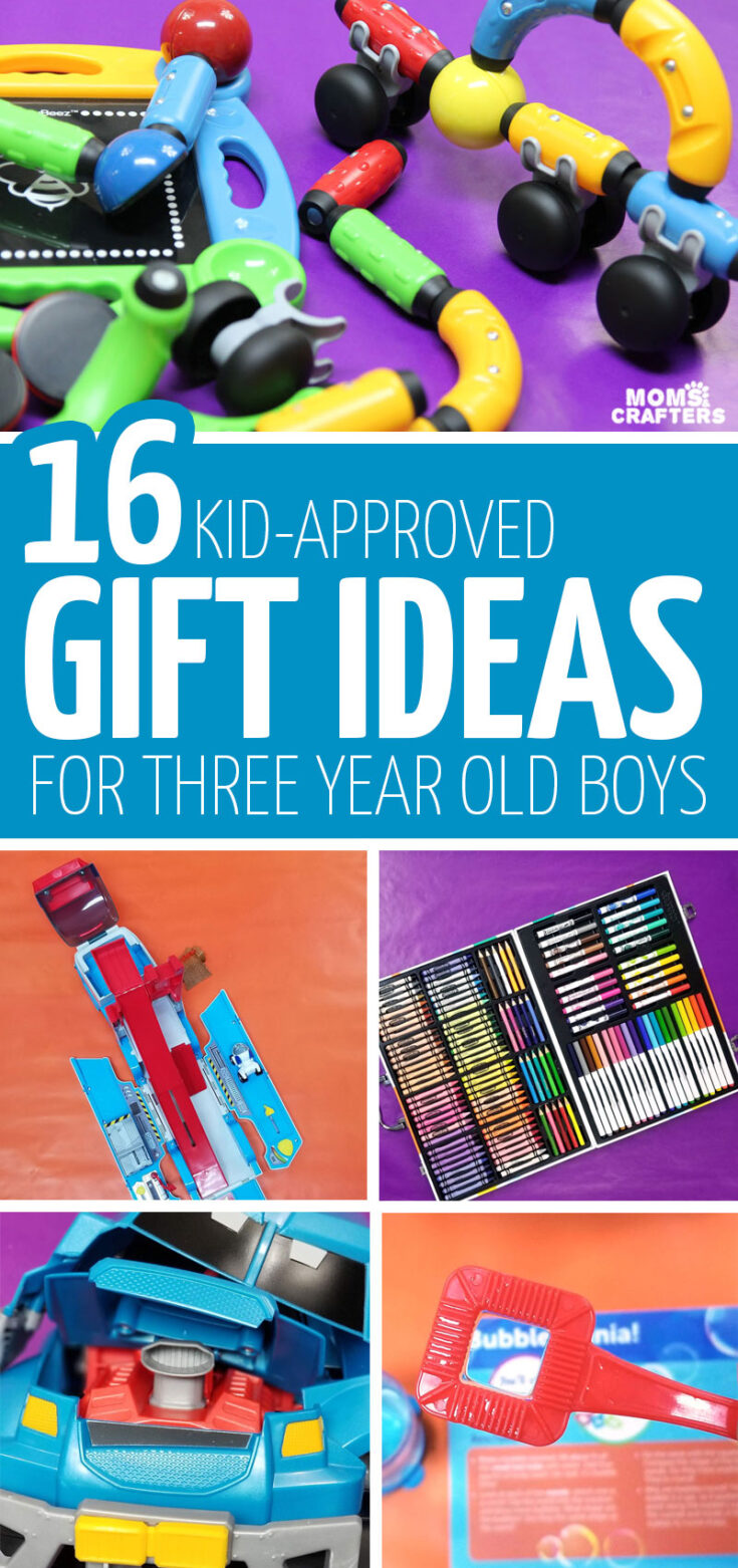 Birthday gifts for 3 year old boys * Moms and Crafters