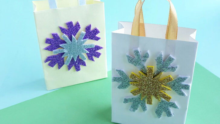 How to Make a Gift Bag out of Wrapping Paper