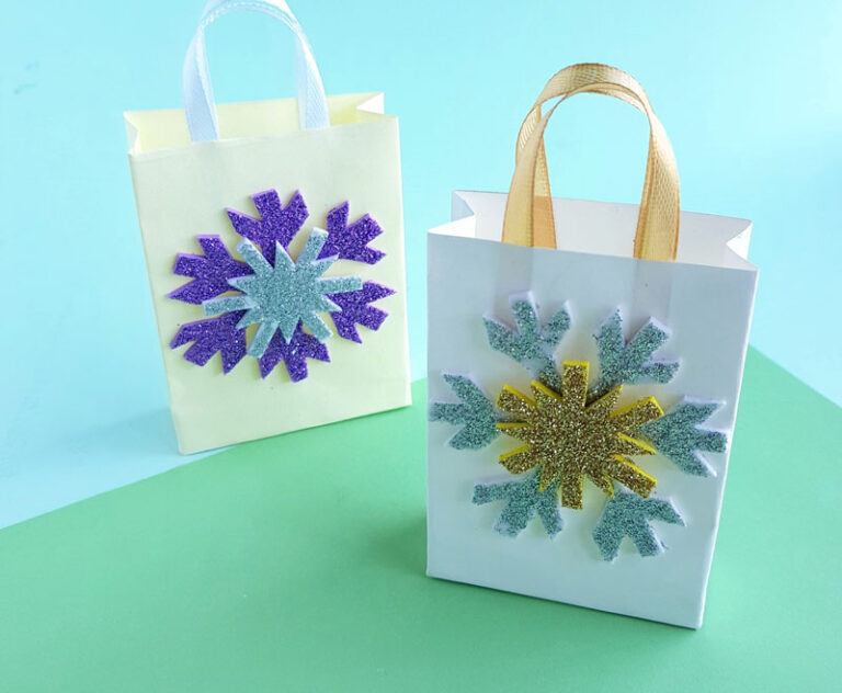 How to Make a Gift Bag out of Wrapping Paper