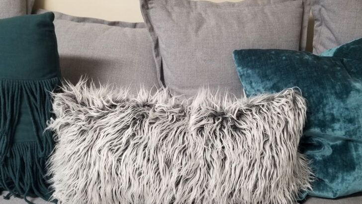 How to Make a Faux Fur Throw Pillow