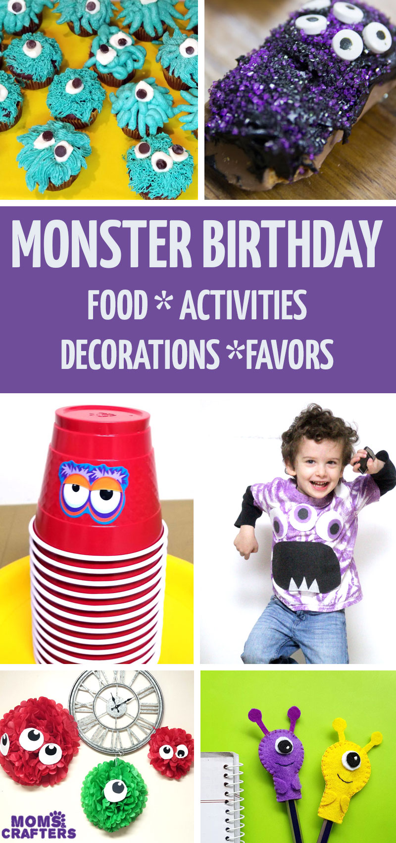 Click for the ultimate list of monster birthday party ideas on a budget! It's a really cool birthday party for boys turning two, three, four, or even five!