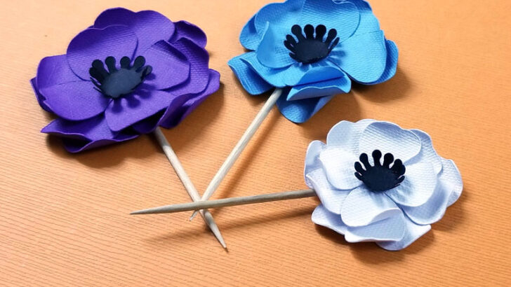 Free Flower Templates – Crepe Paper, Card Stock, and More!