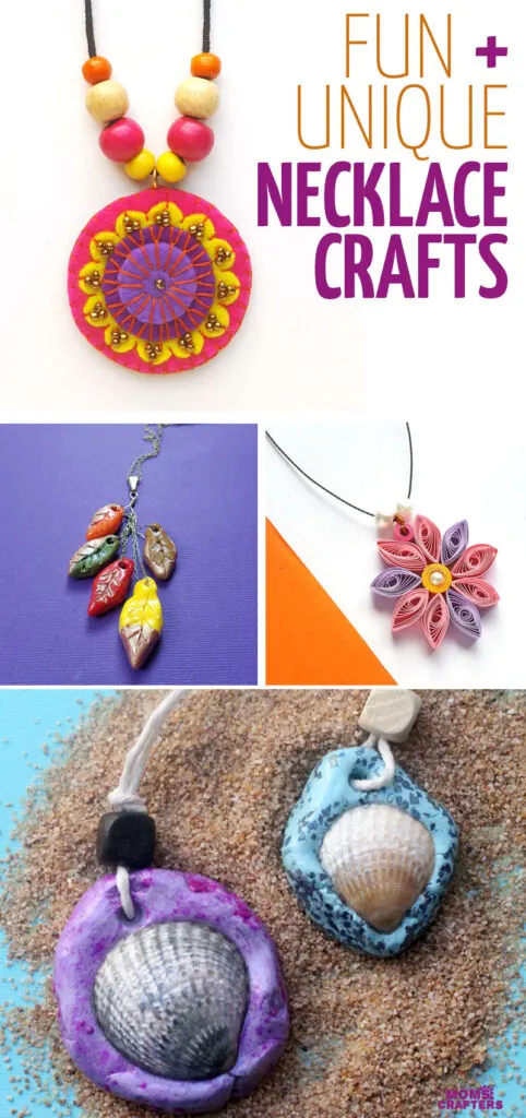 Click to learn how to make a necklace and so many necklace ideas for beginners! This fun jewelry making tutorial and projects are perfect for learning how to make jewelry from scratch for kid sand adults.