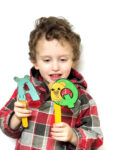 Print and Craft the Cutest Animal Alphabet Puppets! * Moms and Crafters