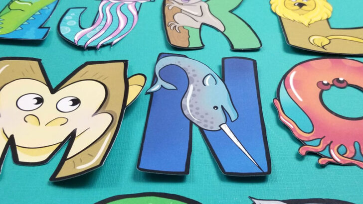 Print and Craft the Cutest Animal Alphabet Puppets!