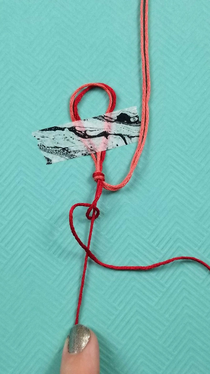 3 string bracelet knot｜TikTok Search