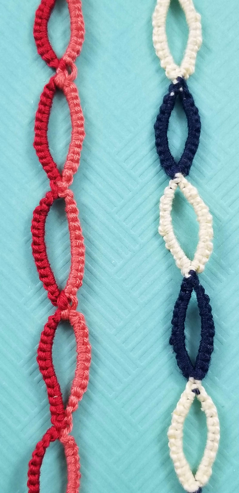 embroiderymom.net | Friendship bracelet patterns, Friendship bracelet  patterns easy, Bracelet patterns