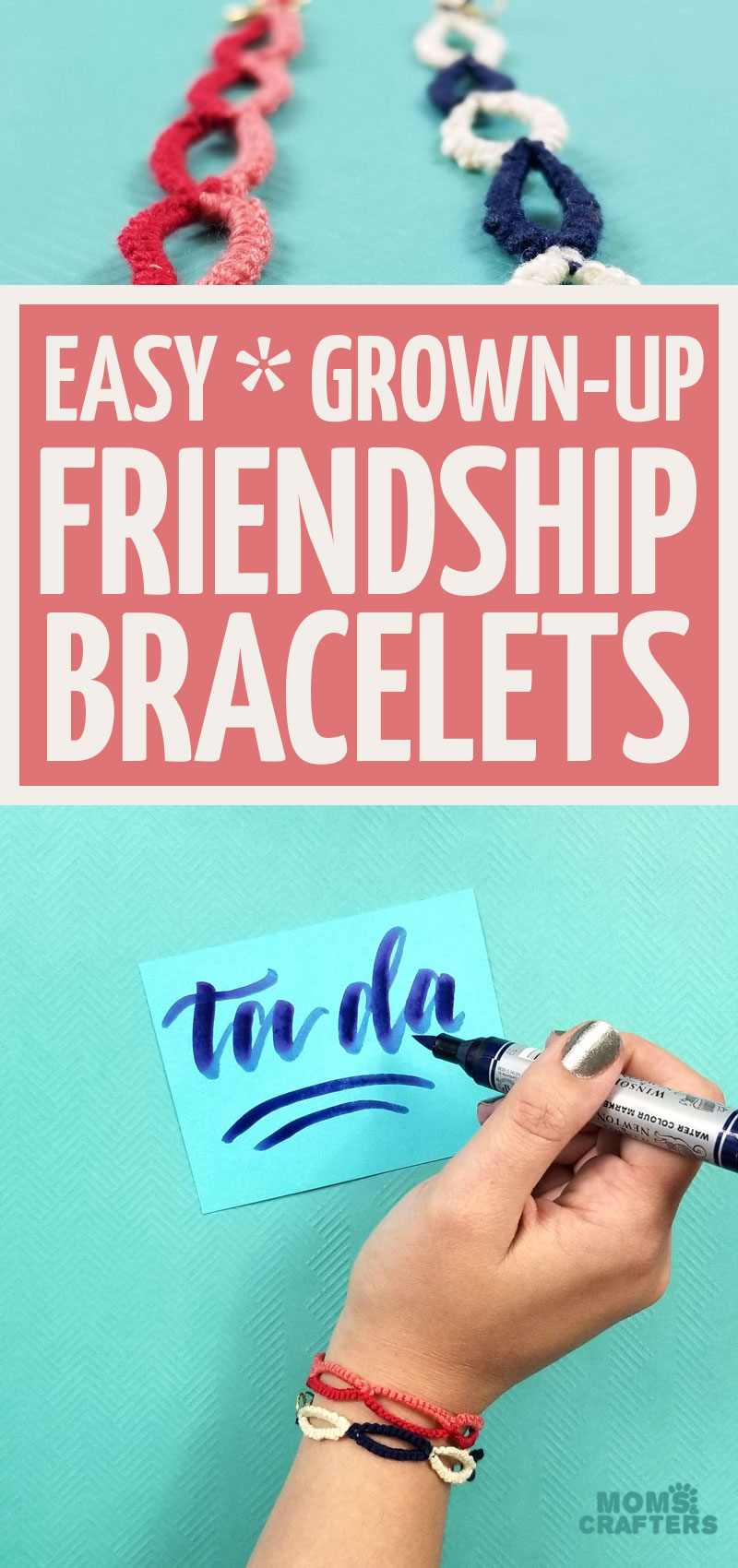 3 EASY BEGINNERS FRIENDSHIP BRACELETS || Twisted, Striped, & Chevron || -  YouTube