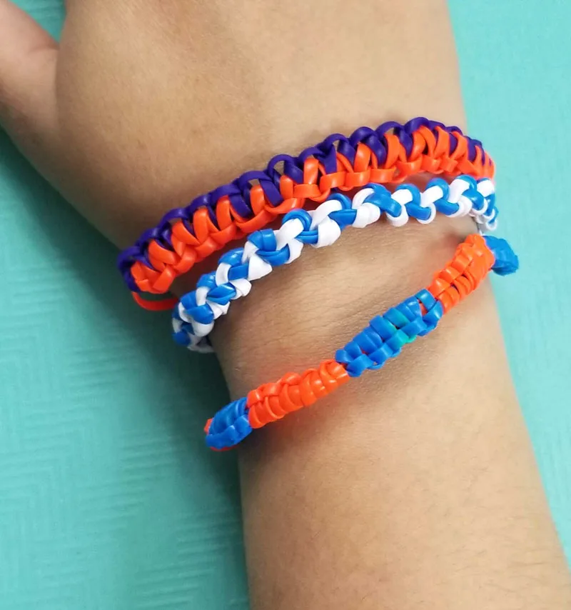 DIY Friendship Bracelets 101 | Basics for Beginners with Basic Stripe  Pattern - YouTube