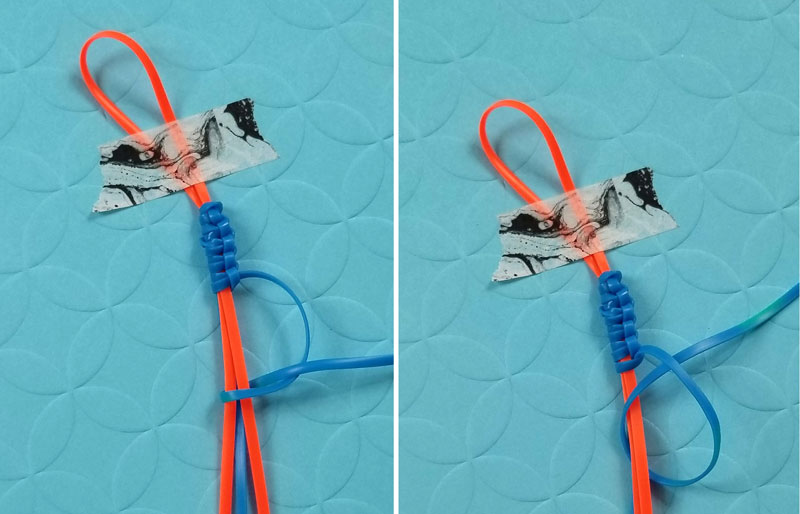 How to Make a Gimp bracelet 3 Ways * Moms and Crafters
