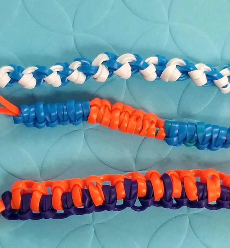 How To Make Cobra Friendship Bracelets With 2 Plastic Strings   Sweetandspark