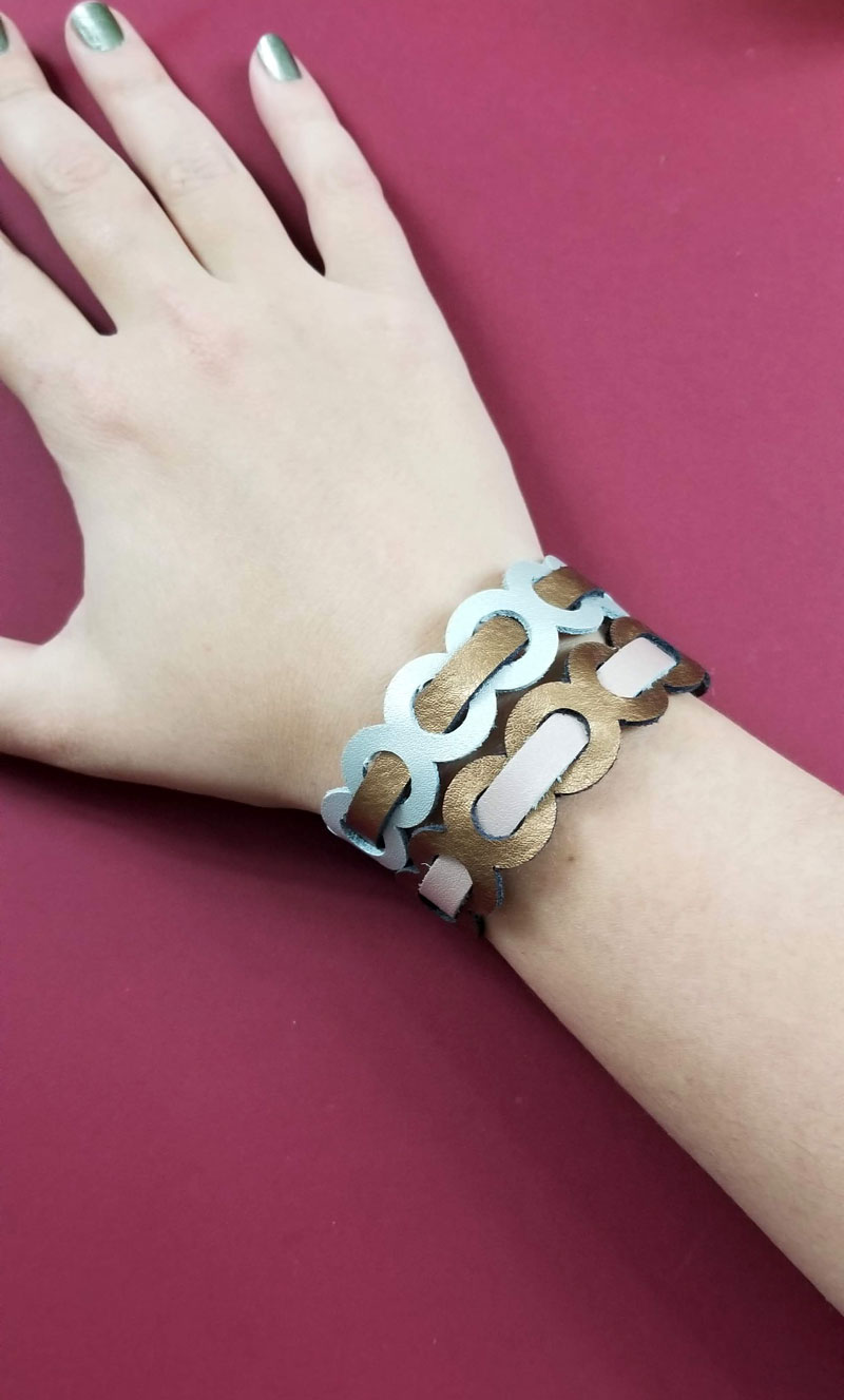 How to Make a DIY Leather Cuff Bracelet with the Cricut Debossing