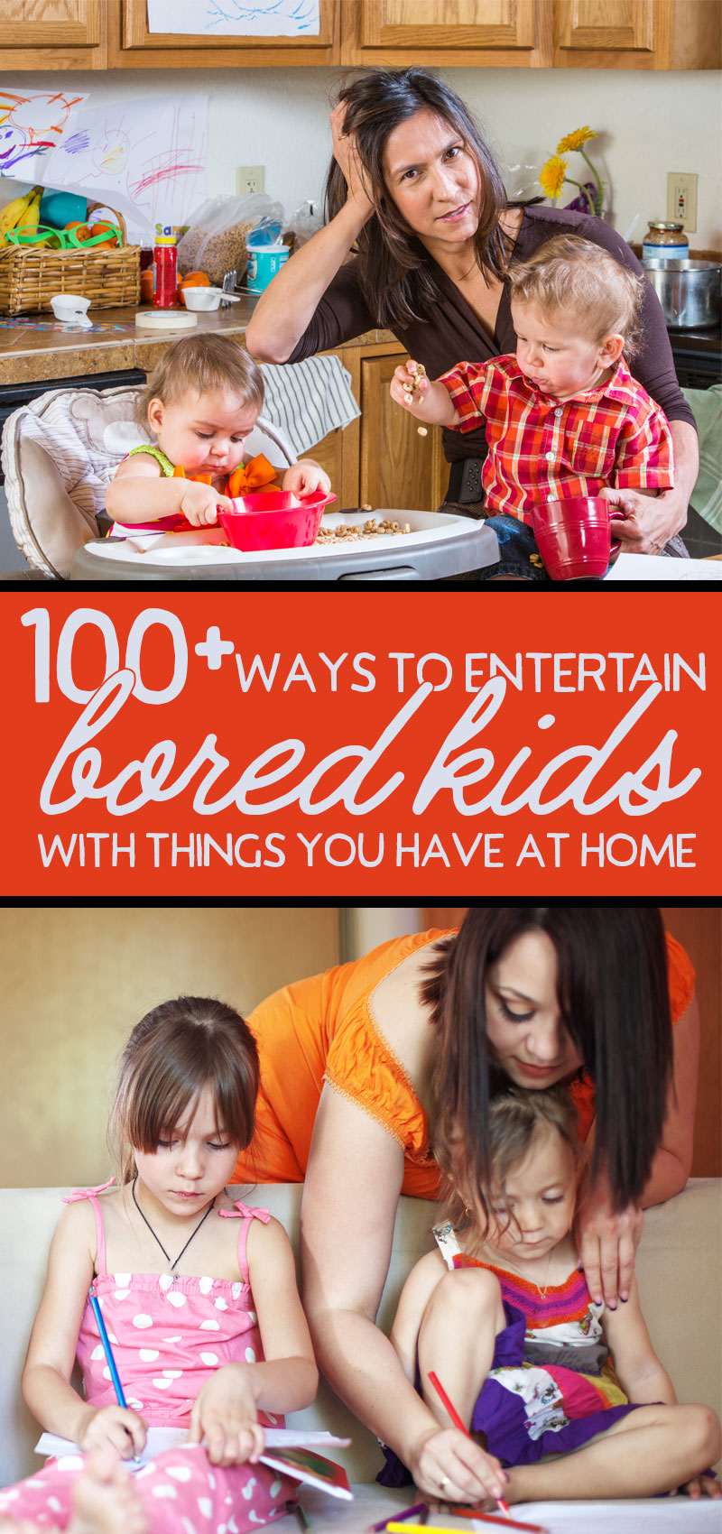A zillion fun things to do at home with kids moms and crafters