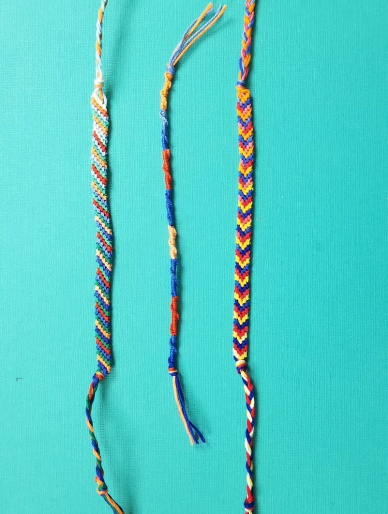 Diagonal Friendship Bracelet - MakingFriends