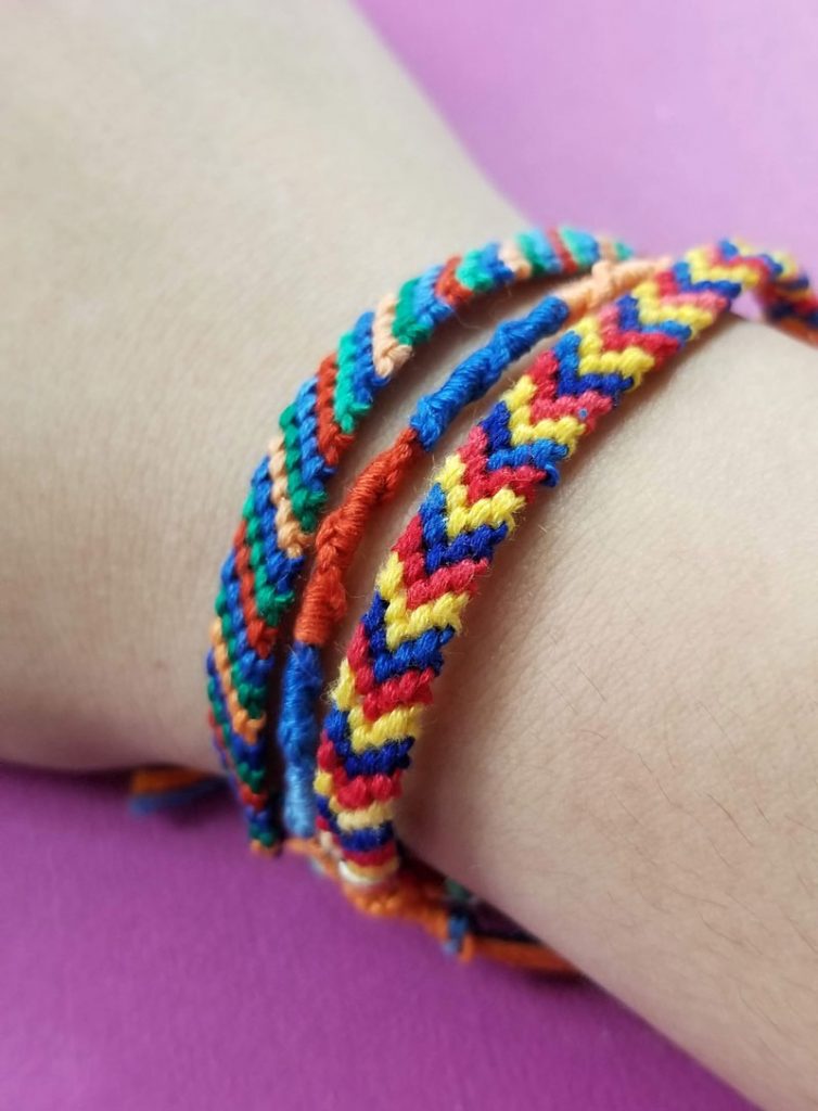 Craft Tips And Diy  Friendship bracelets easy Friendship bracelet  patterns easy Retro crafts