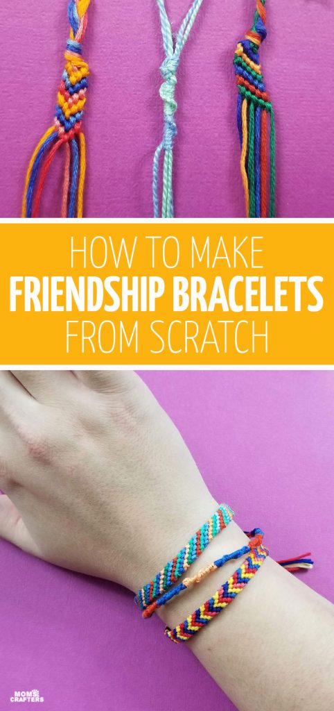 Make Your Own Friendship Bracelets - 3 Beginner Ideas