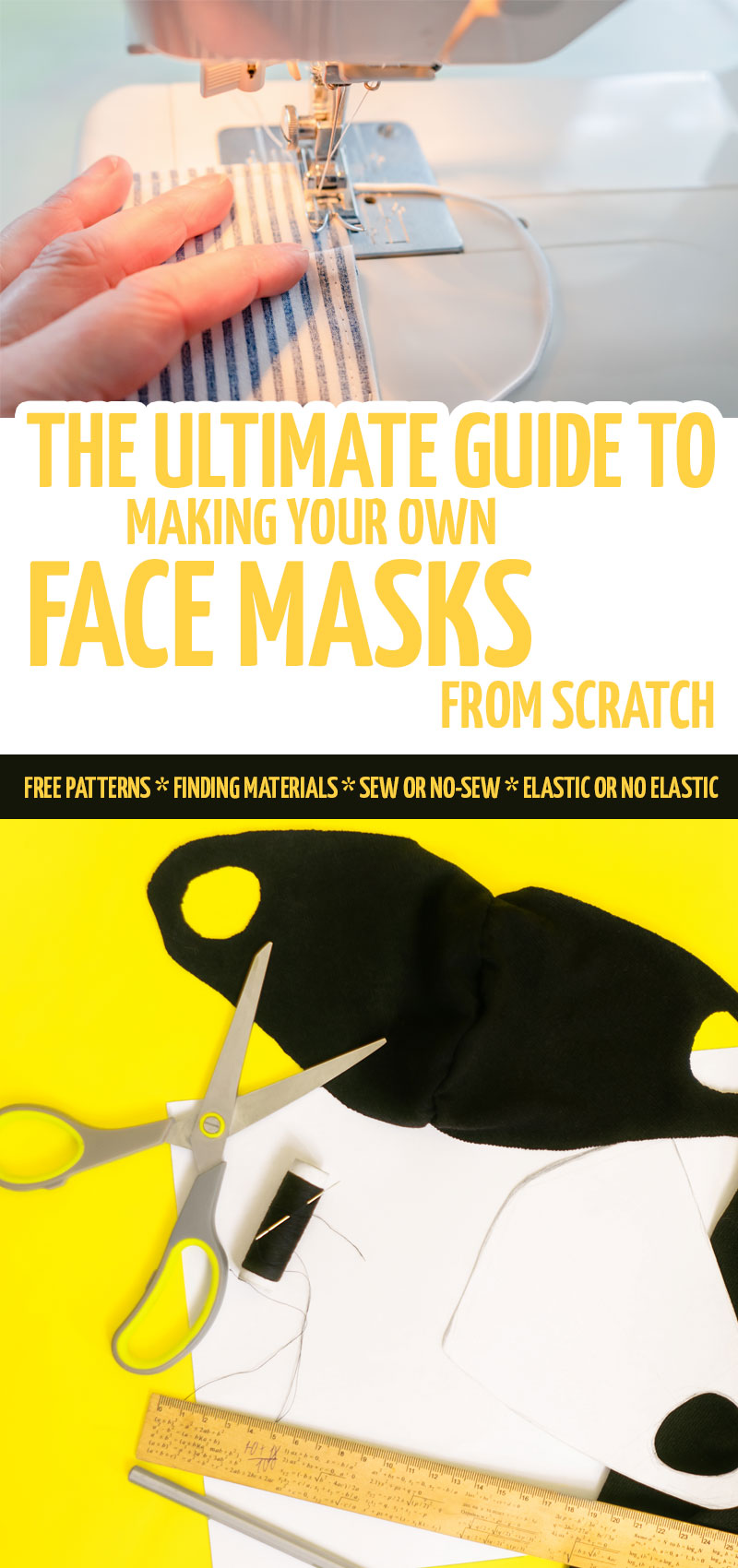 How to make easy DIY face masks - 5 ways
