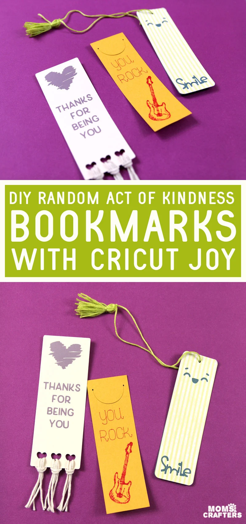 How To Make Paper Bookmarks With Cricut