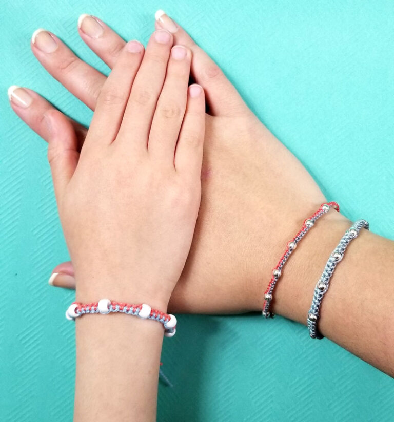 How to make a beaded friendship bracelet – Easy and Elegant!