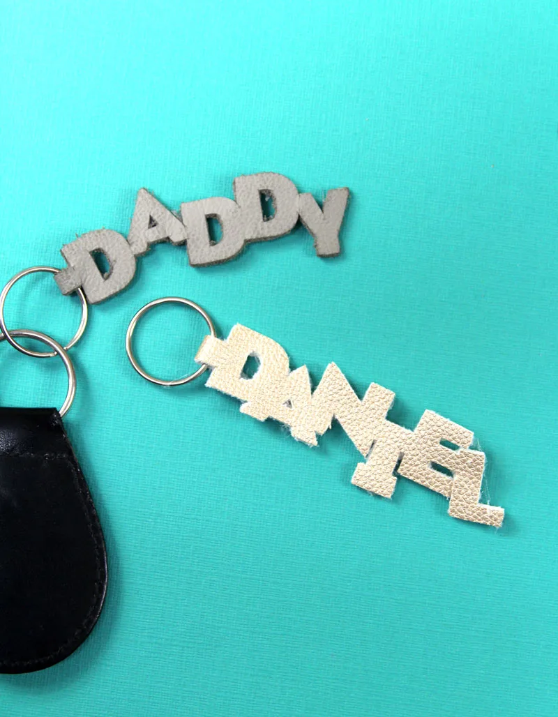 DIY Leather Keychain – Personalized!
