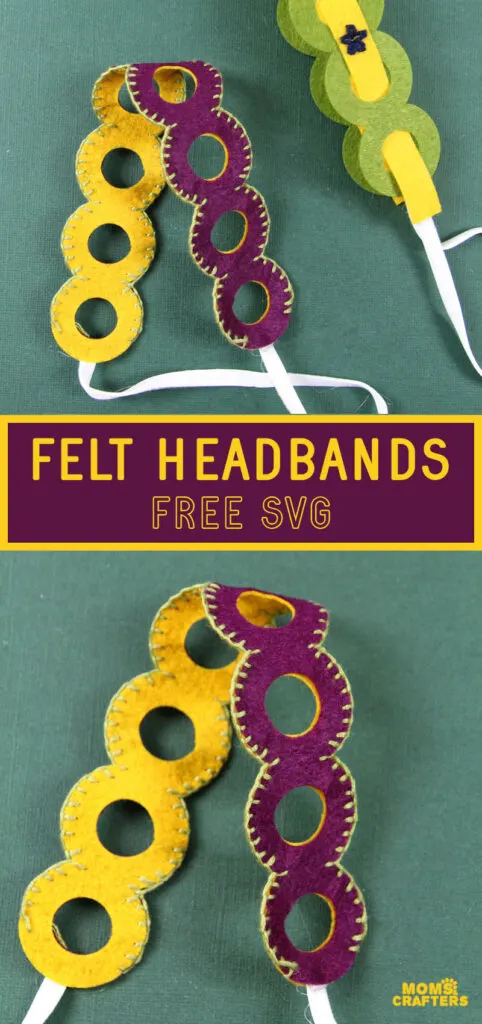felt headbands tutorial free svg