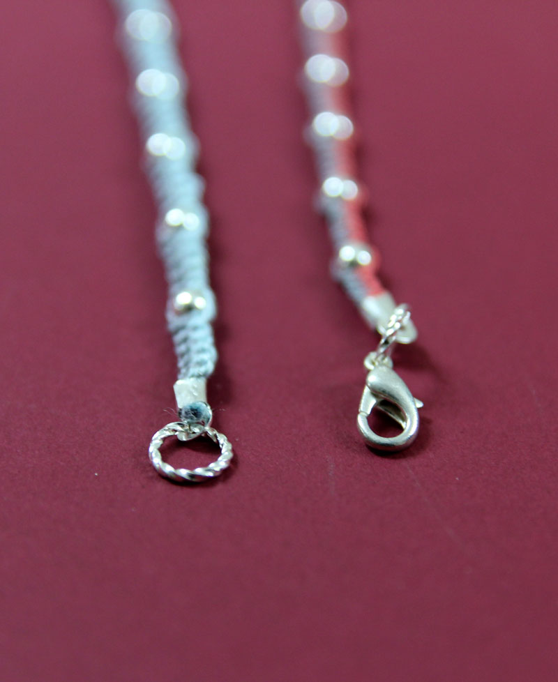 Pulseiras fáceis de contas 35 how to make a beaded friendship bracelet step 12