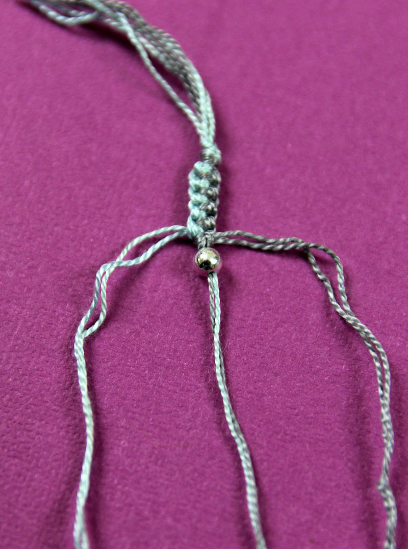 Beaded String Bracelet