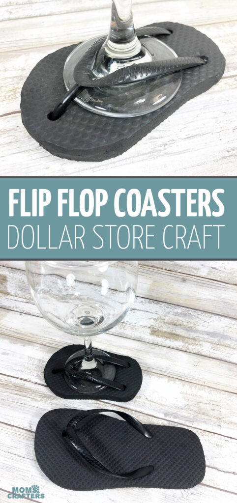 DIY flip flop coasters - super cool!