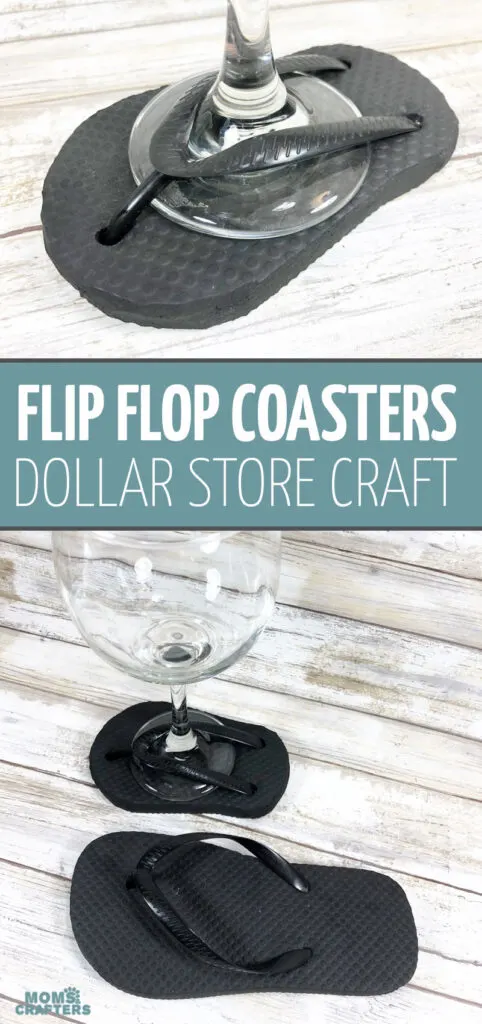 DIY flip flop coasters - super cool!