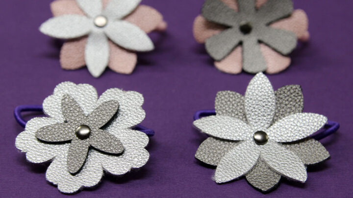 DIY Flower Hair Accessories