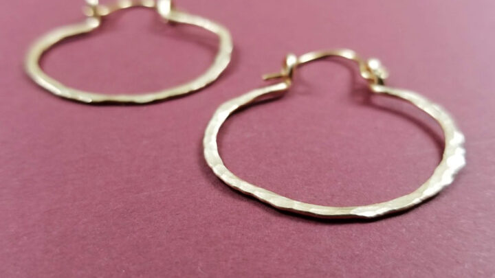 Lv Earrings Hoops Silver Spring