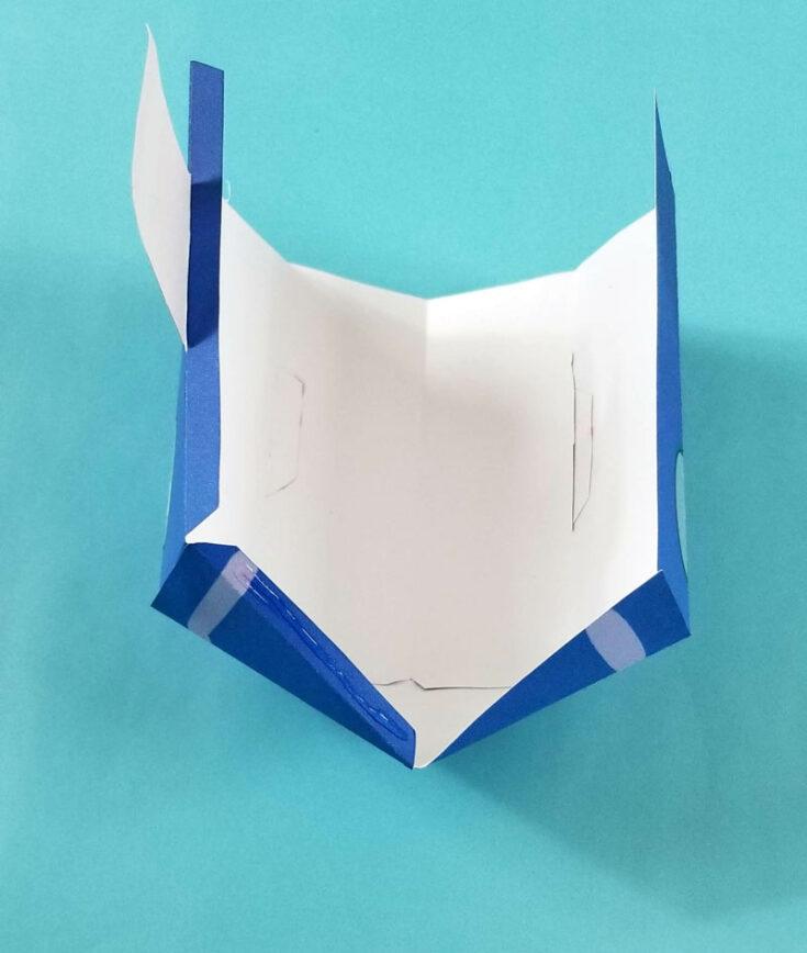 Paper Rocket Template - for favor boxes or paper toys!