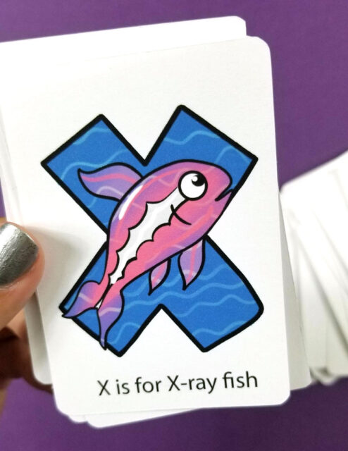 Alphabet Card Game - Printable Alphabet Animals * Moms and Crafters