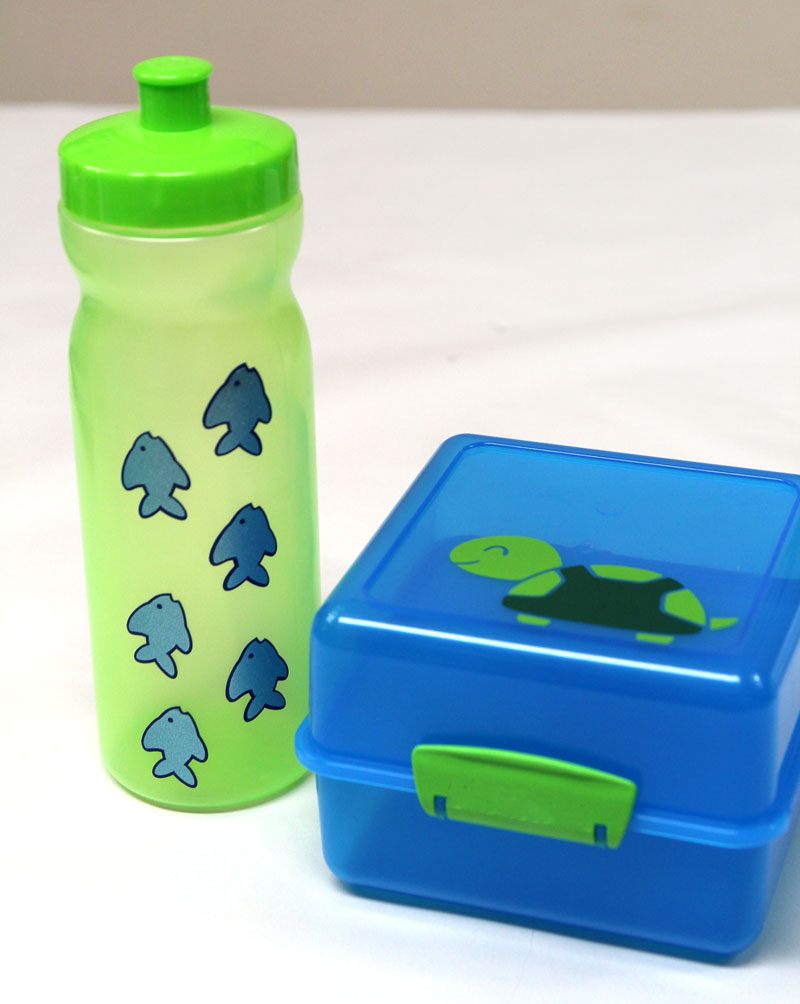 DIY Cricut Water Bottle / DIY Lunch Box Cricut - DIY, I'm Home