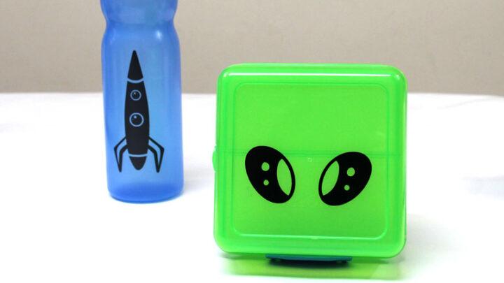 Personalize and Decorate Lunch Box Sets – Back to School Cricut Craft