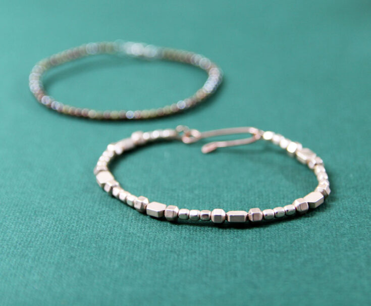 How to make beaded bangles * Moms and Crafters